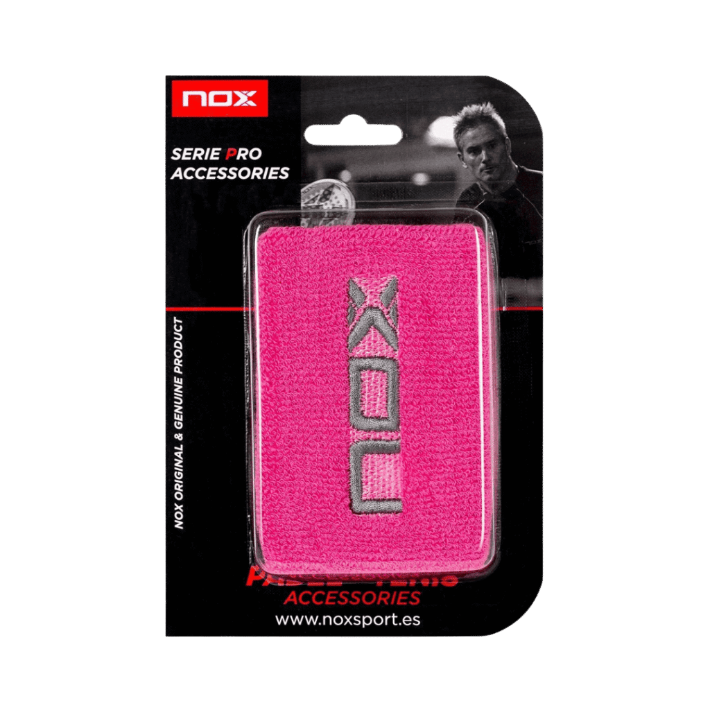 Nox Pink White Riešinė Padel Pop