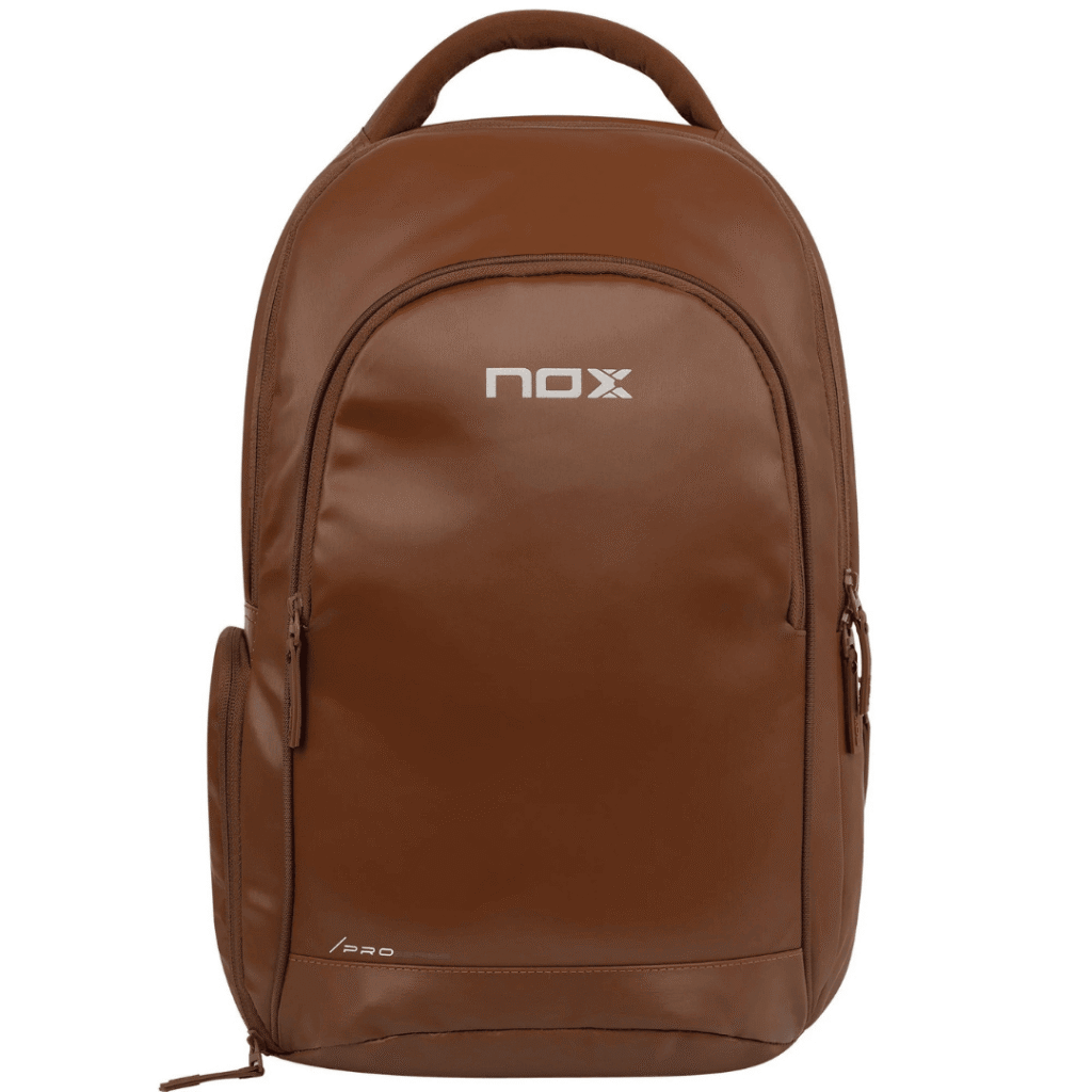 Nox Pro Series Brown Camel padelio kuprinė – PadelPop