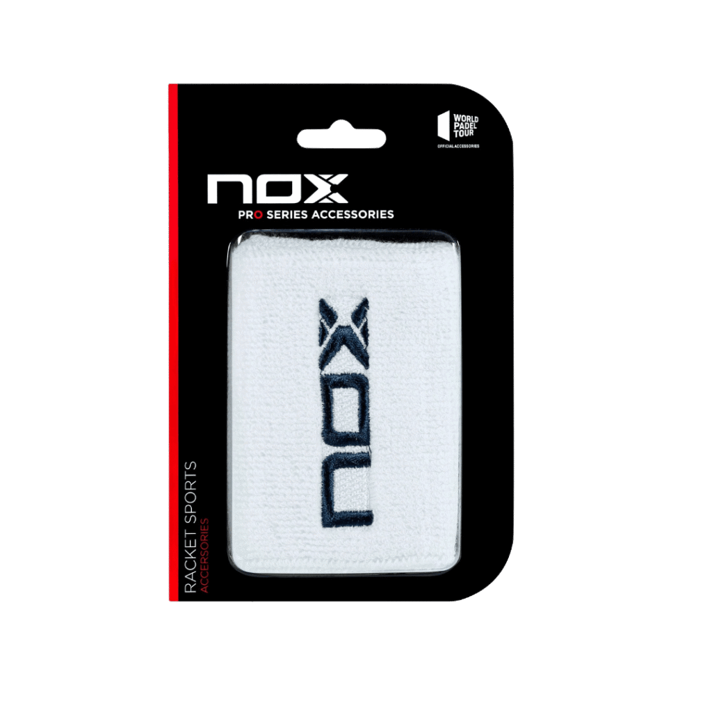 Nox White Blue Riešinė Padel Pop