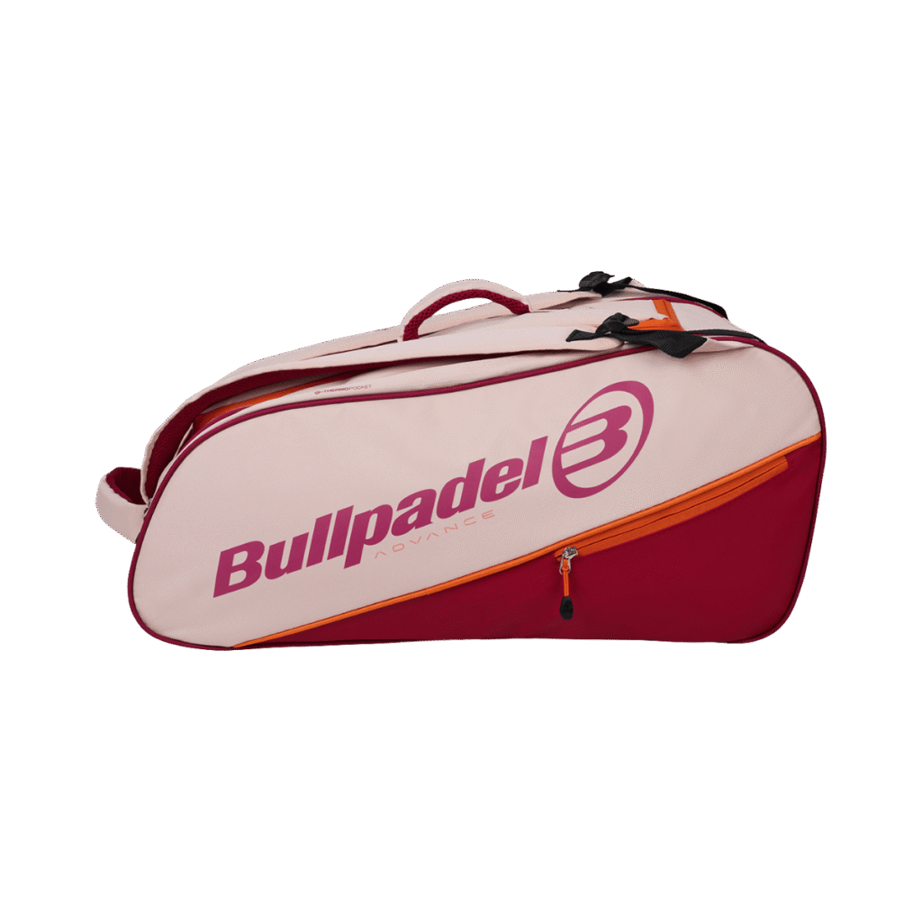 Bullpadel Advance Beige/Pink Padelio Krepšys Padel Pop