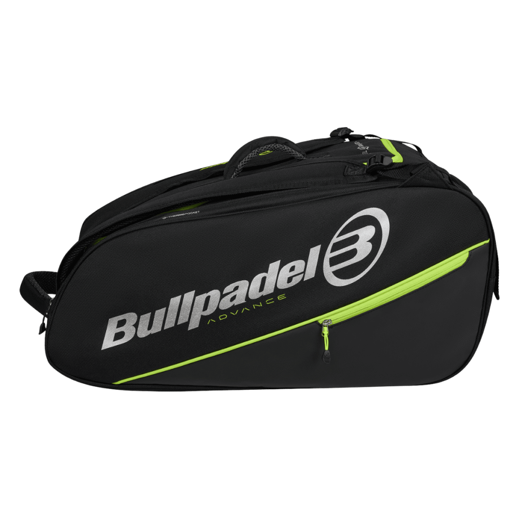 Bullpadel Advance Black/Green Padelio Krepšys Padel Pop