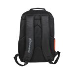 Bullpadel Advance Black/Orange Padelio Kuprinė galinis vaizdas