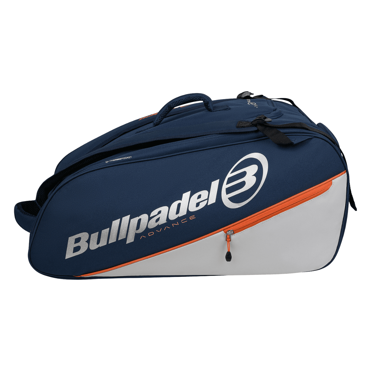 Bullpadel Advance Blue/White padelio krepšys – PadelPop