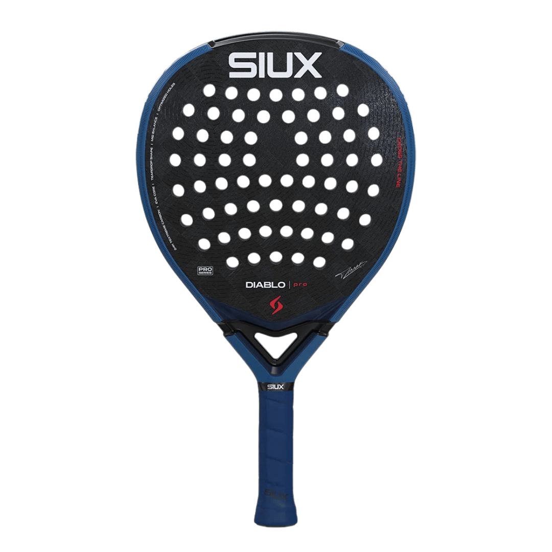 Siux Diablo Pro Royal Blue 2026 padelio raketė – PadelPop