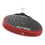 Siux Electra Pro Fire Red 2026 Padelio rakete vaizdas is virsaus