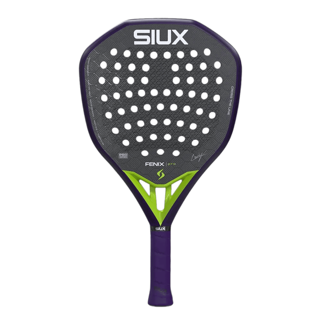 Siux Fenix Pro Glow Purple 2026 padelio raketė – PadelPop