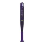 Siux Fenix Pro Glow Purple 2026 Padelio rakete kampinis vaizdas