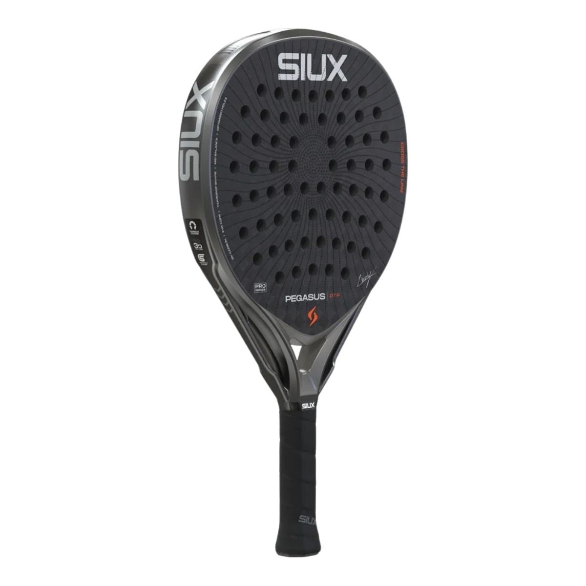 Siux Pegasus Pro Storm Grey 2026 – šoninis vaizdas