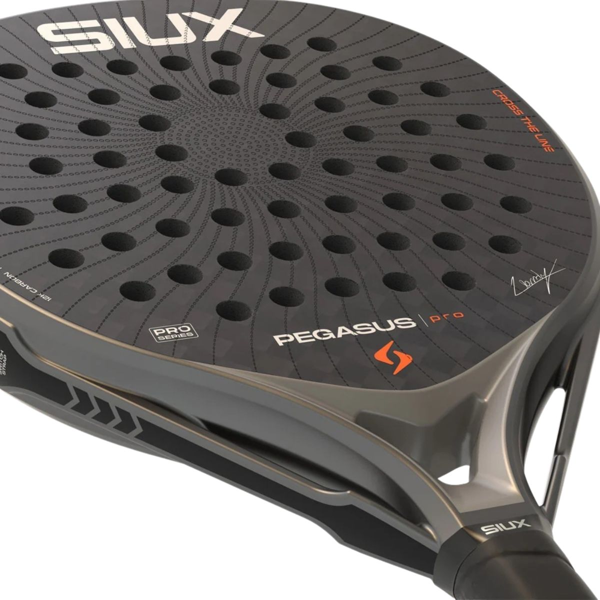 Siux Pegasus Pro Storm Grey 2026 – detalių vaizdas iš arti