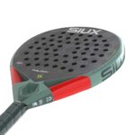 Siux Trilogy Pro Ash Green 2026 Padelio rakete kampinis vaizdas
