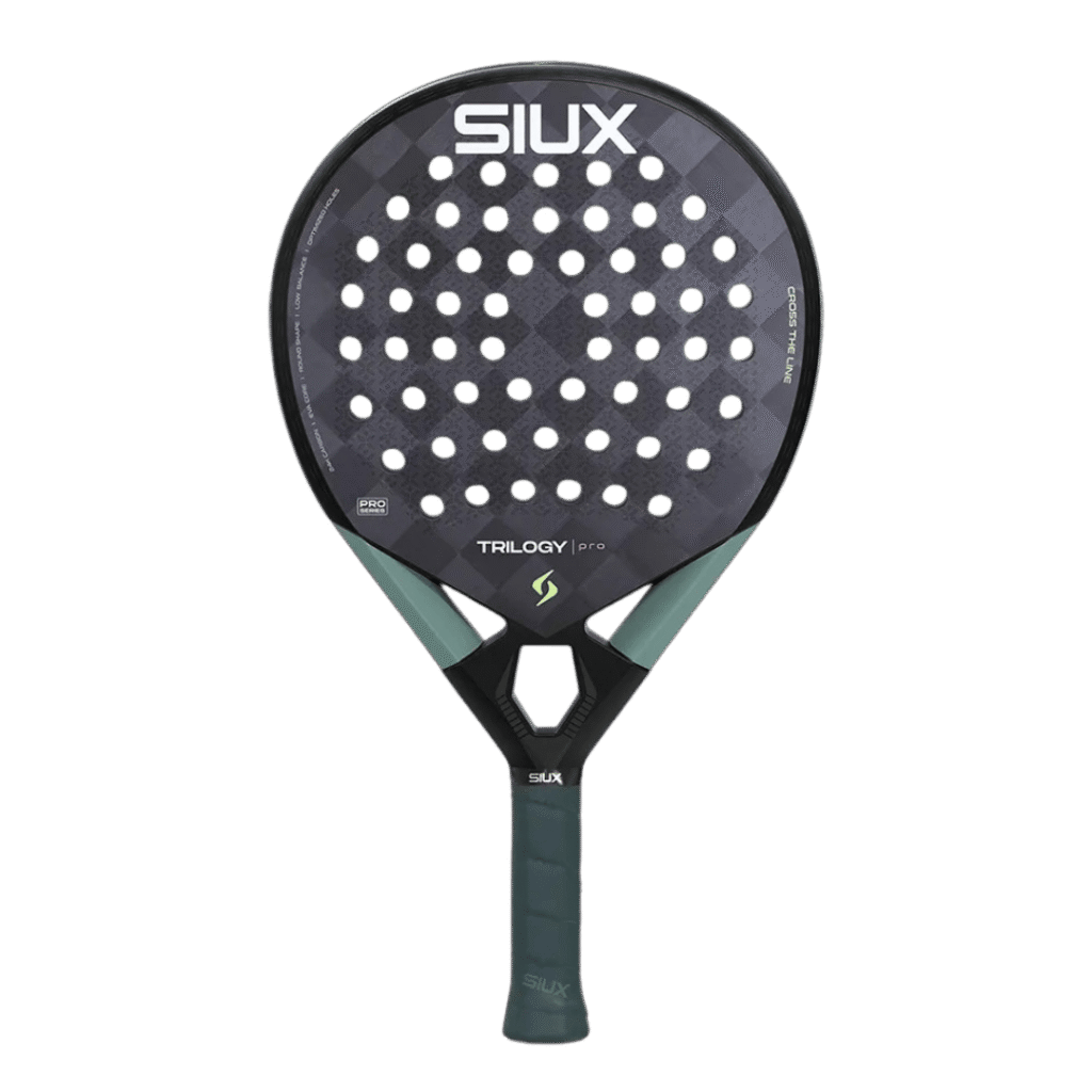 Siux Trilogy Pro Black Fog 2026 Padelio Rakete – PadelPop