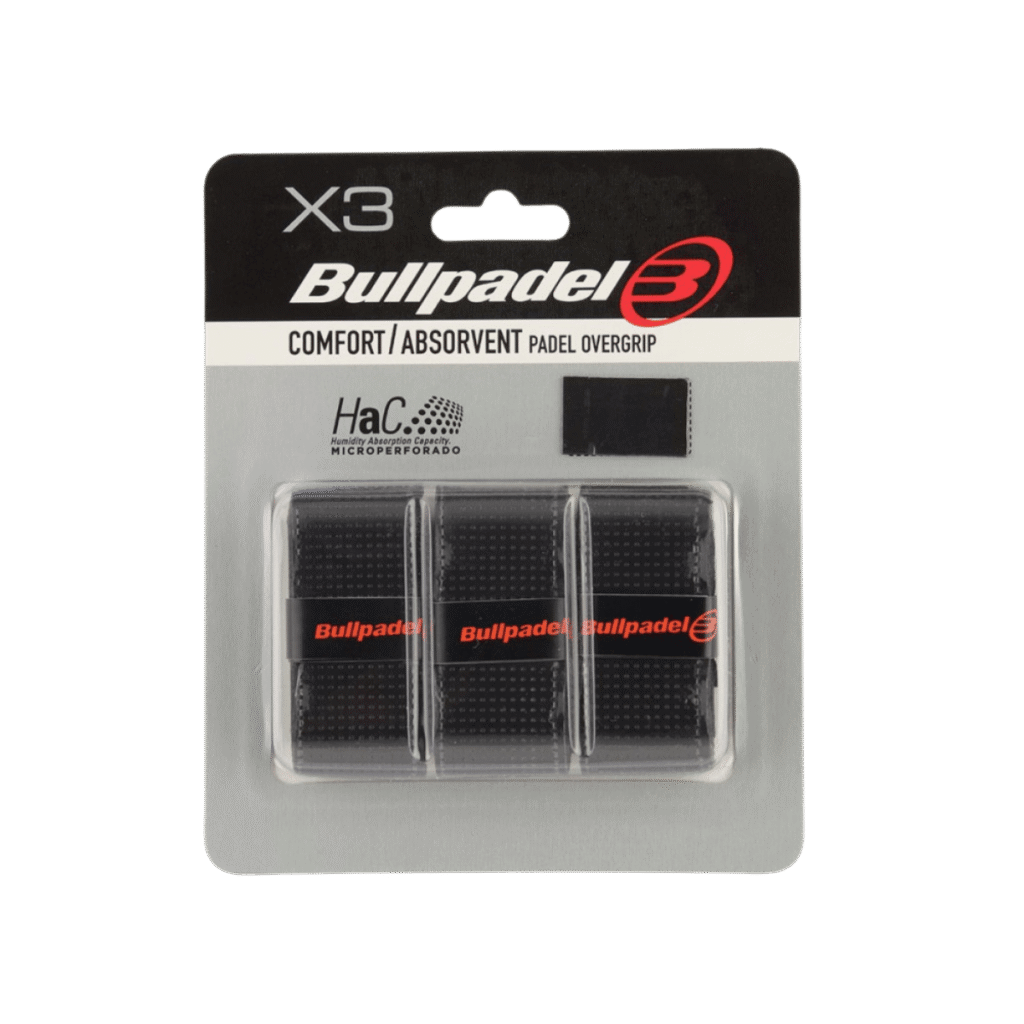 Bullpadel Comfort Absorvent Black Padelio Overgripai Padel Pop