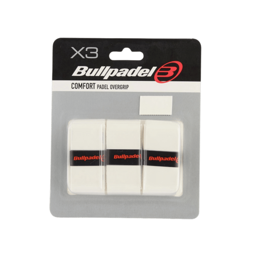 Bullpadel Comfort White padelio overgripai – PadelPop
