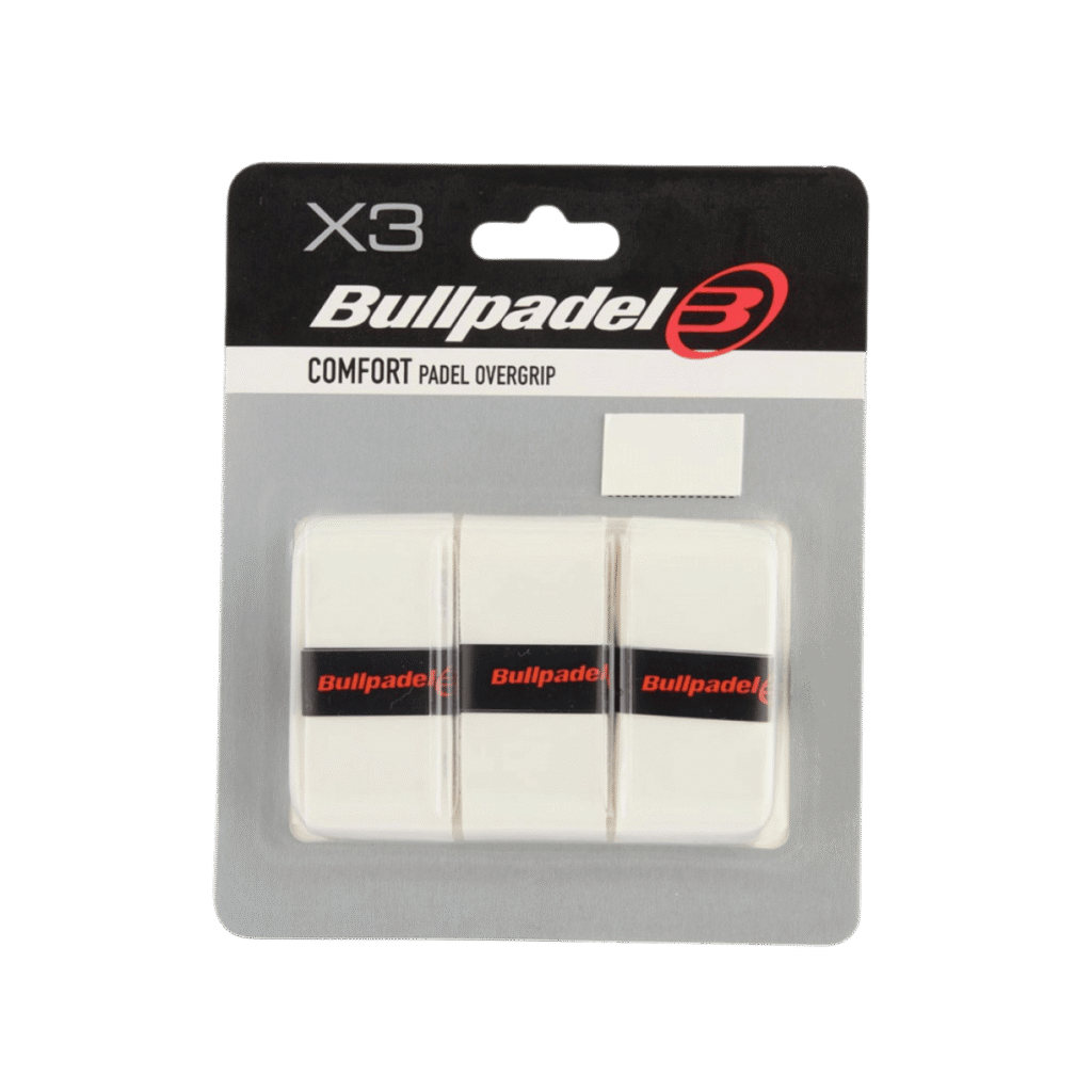 Bullpadel Comfort White Padelio Overgripai Padel Pop