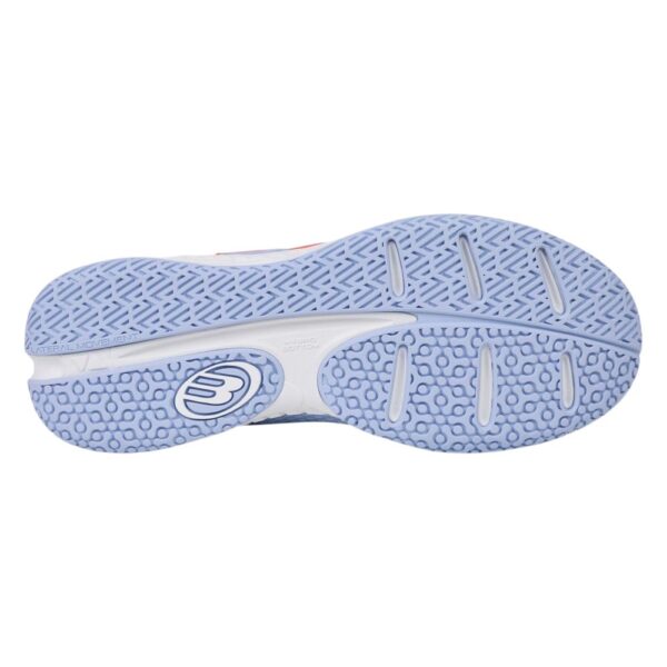 Bullpadel Elite W 25I Sky Blue Padelio Batai padas iš arti