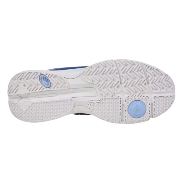 Bullpadel Flow 25I Dark Blue Padelio Batai padas iš arti