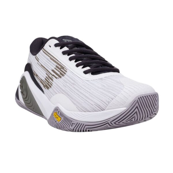 Bullpadel Hack Vibram 25V White Padelio Batai vaizdas iš priekio