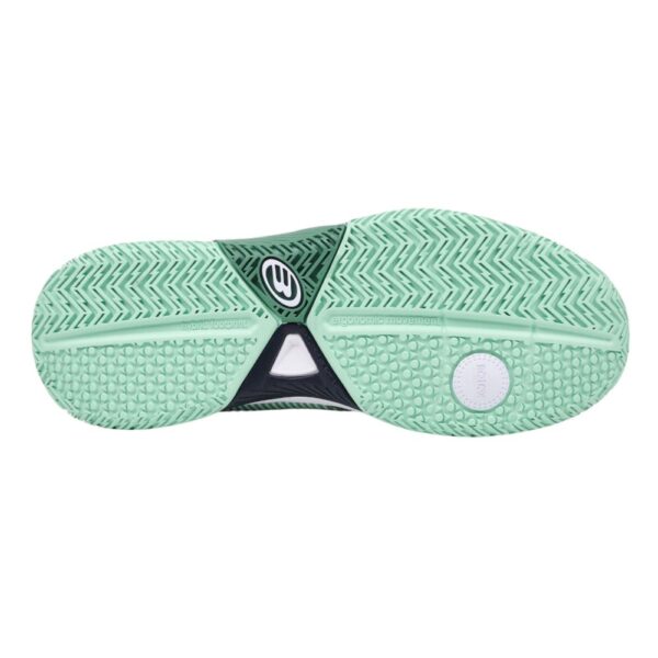 Bullpadel Next W 25V Green Padelio Batai padas iš arti
