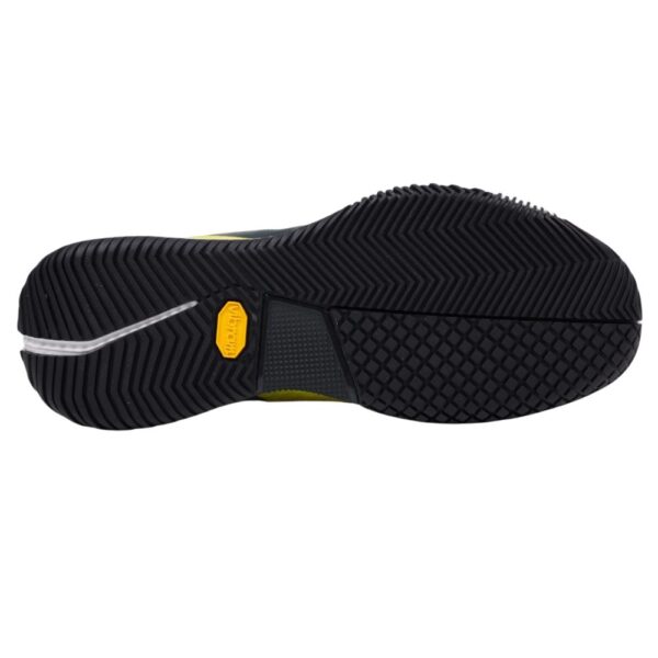 Bullpadel XPLO Vibram 25V Yellow Padelio Batai Vibram padas iš arti
