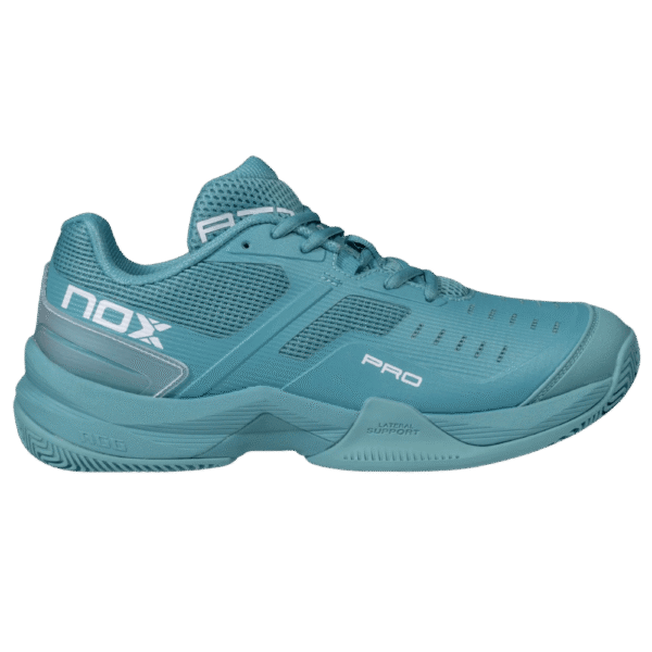 Nox AT10 Pro Turquoise/White Padelio Batai Padel Pop