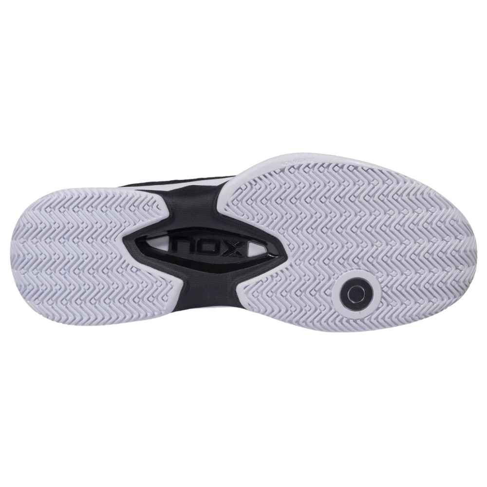 Nox ML10 Hexa Black/White Padelio Batai padas iš arti