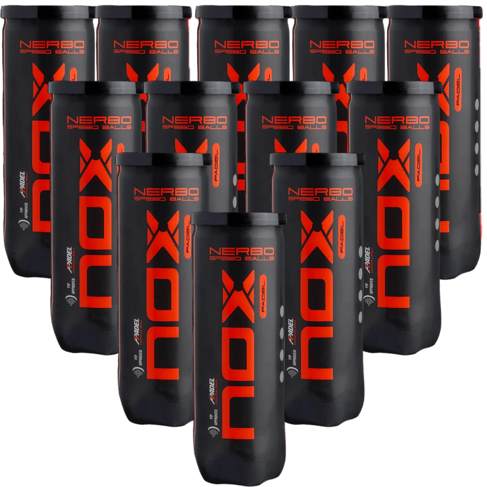 Nox Nerbo Pack of 12 Padelio Kamuoliukai – PadelPop