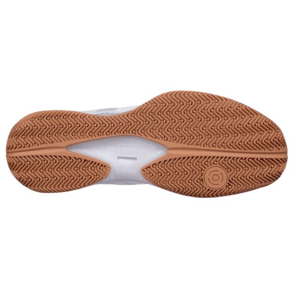 Nox Nerbo White/Gum Rubber Padelio Batai padas iš arti