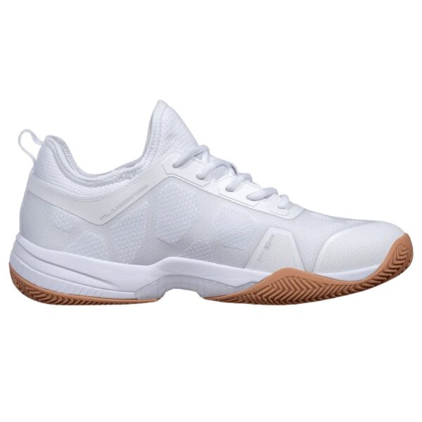 Nox Nerbo White/Gum Rubber Padelio Batai vaizdas iš šono