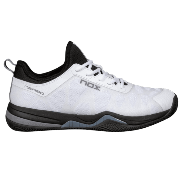 Nox Nerbo White/Raven Padelio Batai Padel Pop