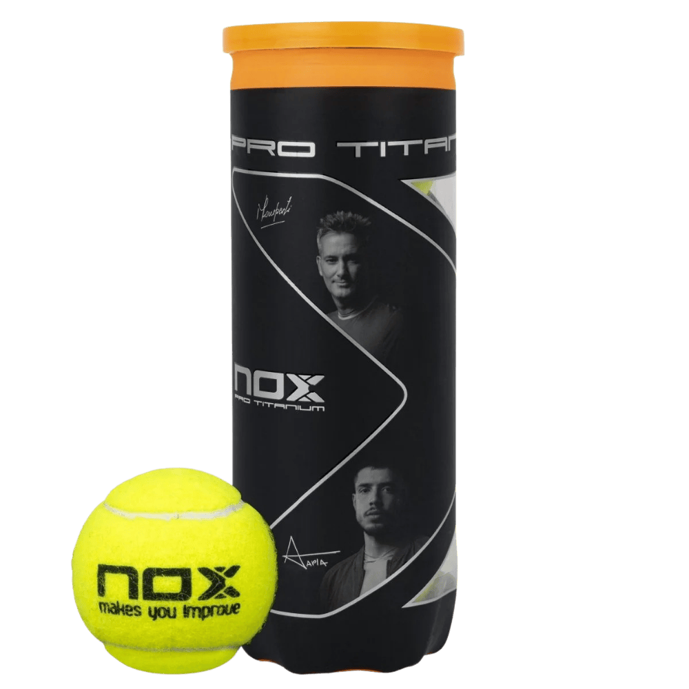 Nox Pro Titanium Padelio Kamuoliukai Padel Pop