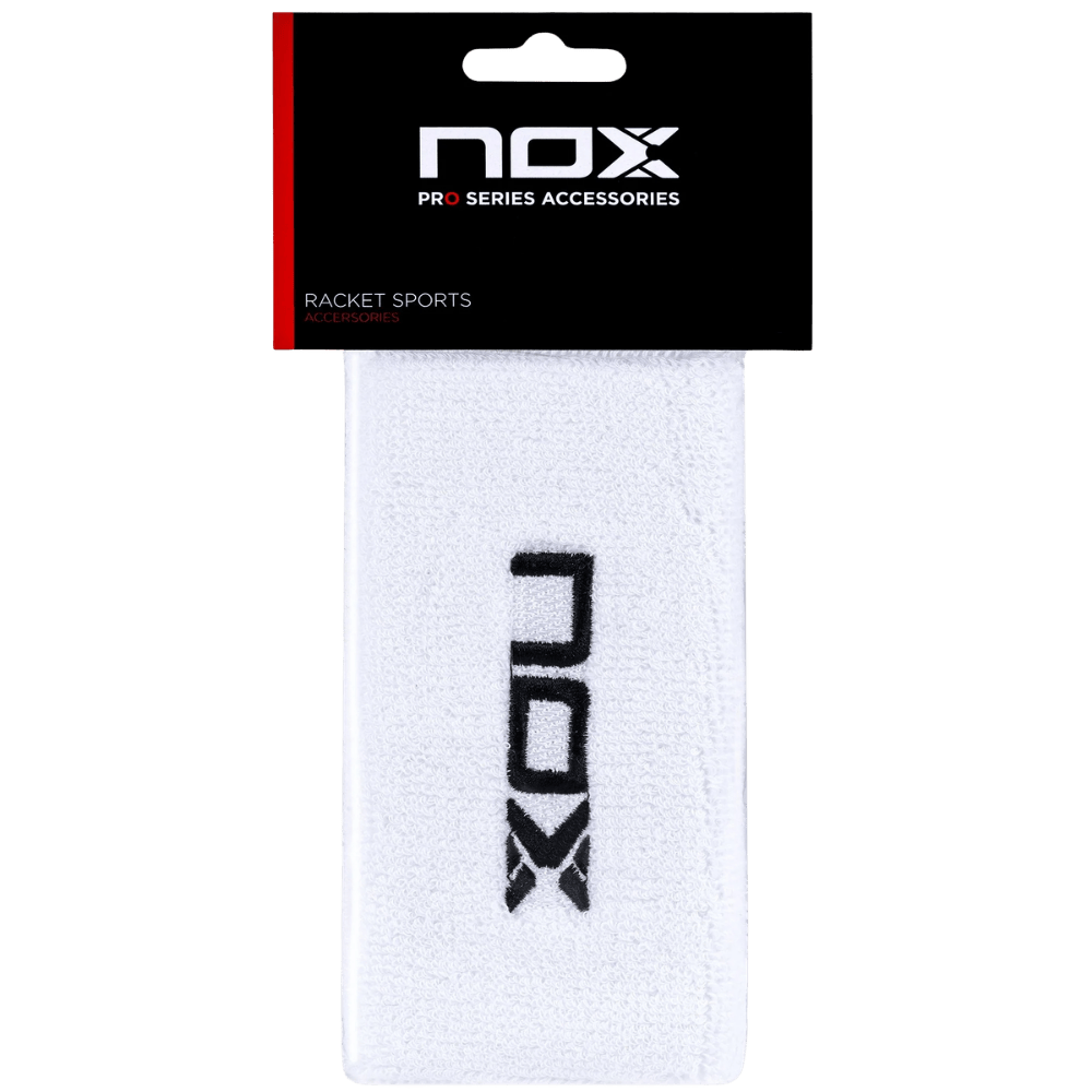 Nox White Black Riešinė Padel Pop