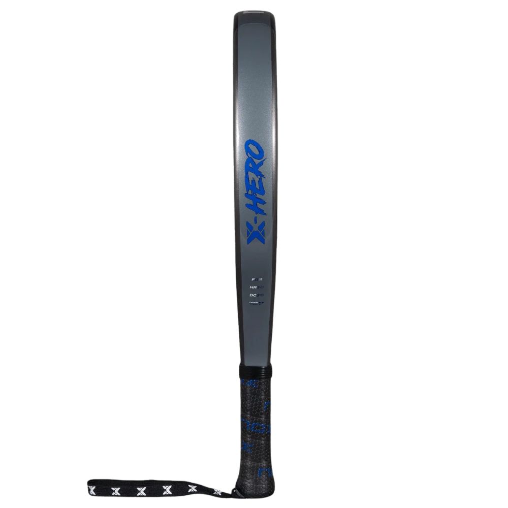 Nox X Hero Blue Padelio rakete remo detale