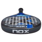 Nox X Hero Blue Padelio rakete vaizdas is virsaus