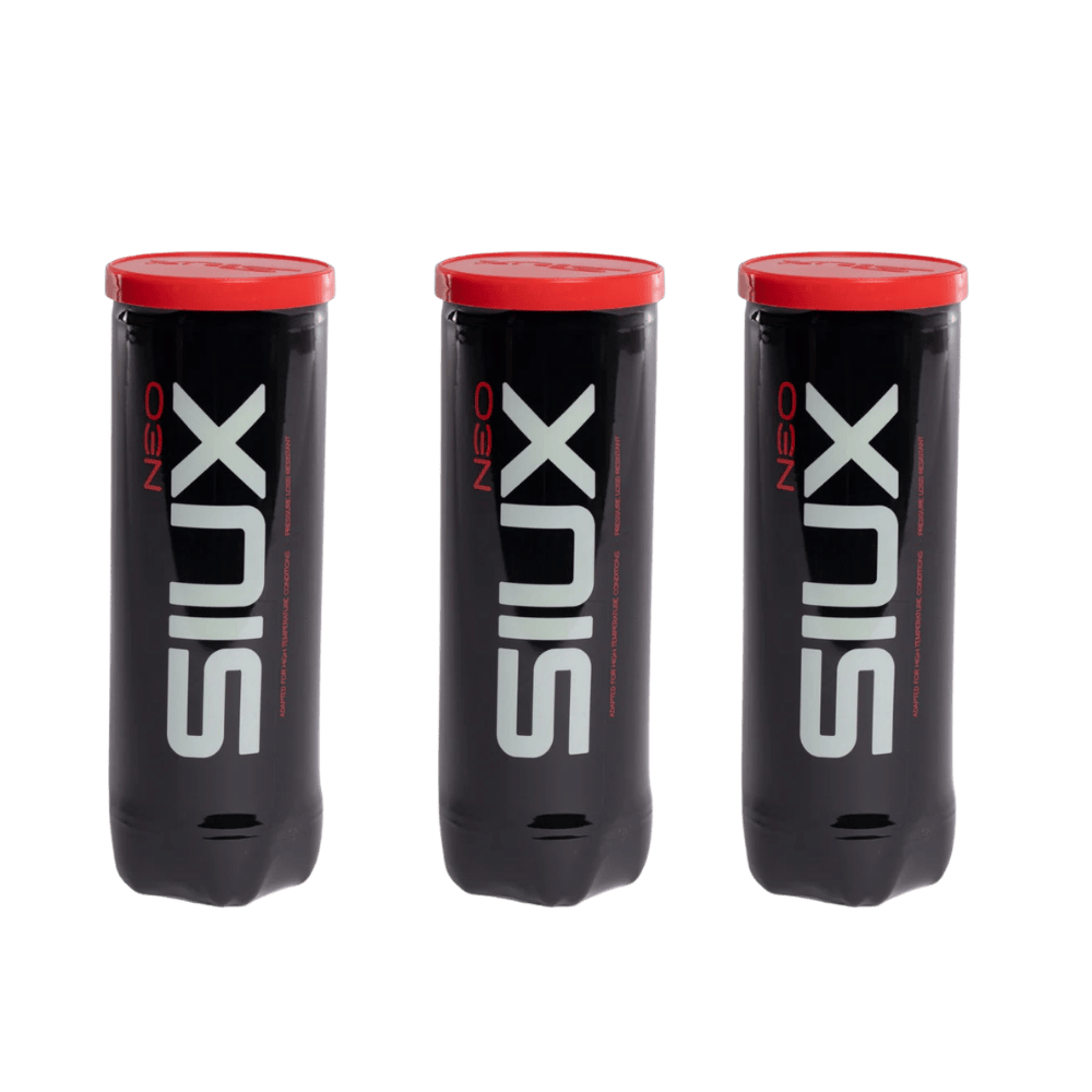 Siux Neo Pack of 3 Padelio Kamuoliukai – PadelPop