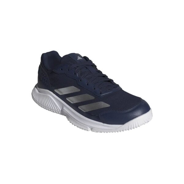 Adidas CourtQuick M Blue/White Batai šoninis vaizdas išorinė pusė