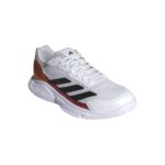 Adidas CourtQuick Orange/White Padelio Batai šoninis vaizdas išorinė pusė