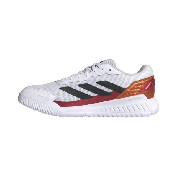 Adidas CourtQuick M White/Orange Batai šoninis vaizdas vidinė pusė