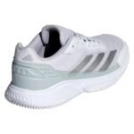 Adidas CourtQuick White/Silver Padelio Batai galinis vaizdas