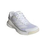 Adidas CrazyQuick LS White Silver Padelio Batai šoninis vaizdas išorinė pusė