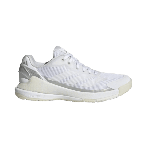 Adidas CrazyQuick LS W White/Silver Batai Padel Pop