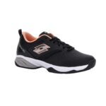 Lotto Superrapida 400 All Court Black Pink Padelio Batai šoninis vaizdas išorinė pusė