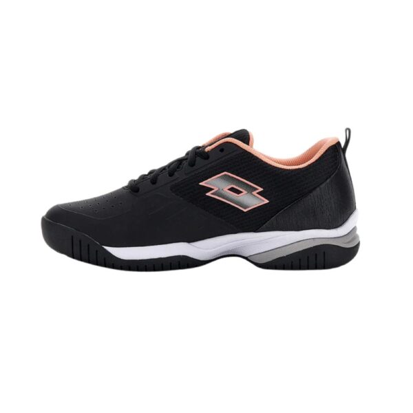 Lotto Superrapida 400 W Black/Pink Padelio Batai šoninis vaizdas vidinė pusė