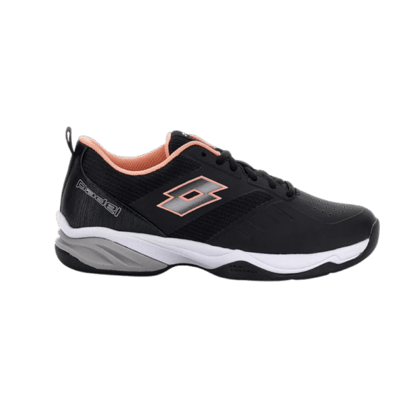 Lotto Superrapida 400 W Black/Pink Padelio Batai – PadelPop