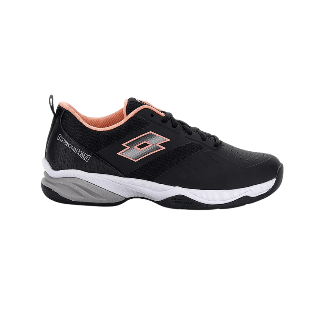 Lotto Superrapida 400 All Court Black Pink Padelio Batai – PadelPop