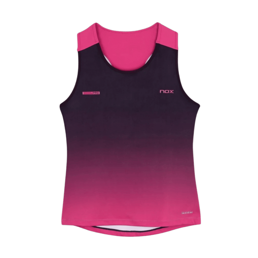 Nox Pro Blackberry Rose Degraded Tank Top Marškinėliai – PadelPop