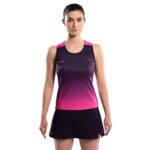 Nox Pro Blackberry Rose Degraded tank top marškinėliai dėvimi modelio iš priekio