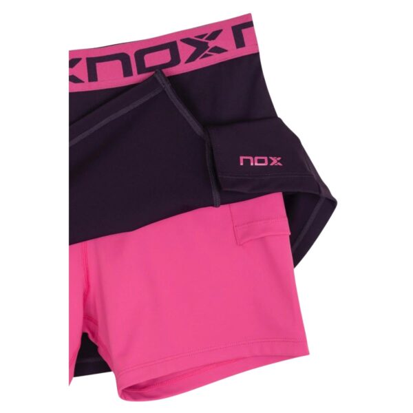 Nox Pro Blackberry Rose sijonas detalė iš arti