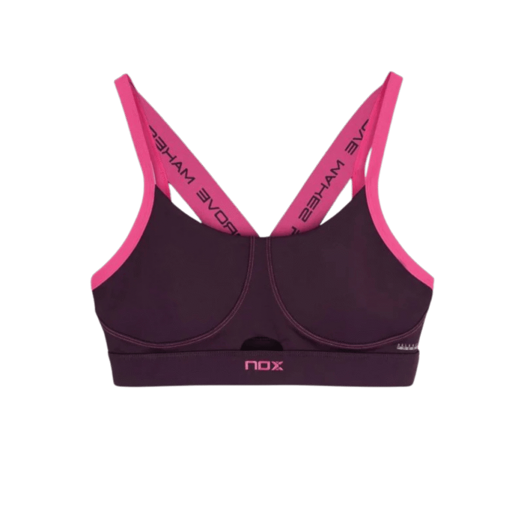 Nox Pro Deep Purple Sportinė Liemenėlė – PadelPop