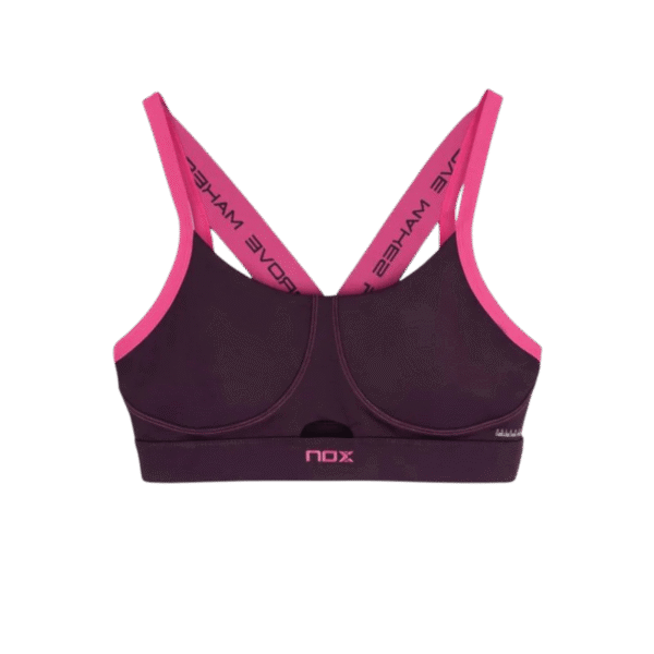 Nox Pro Deep Purple Sportinė Liemenėlė – PadelPop