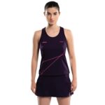Nox Pro Deep Purple tank top marškinėliai dėvimi modelio iš priekio